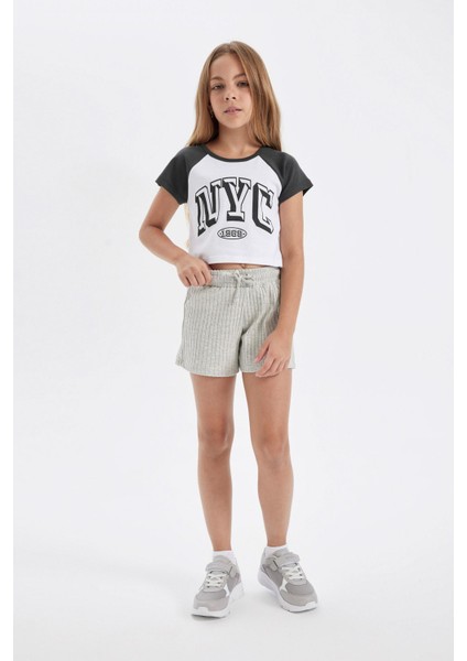Kız Çocuk Fitilli Kaşkorse Şort D2009A824SM fiyatları