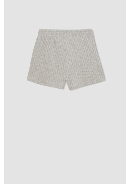 Kız Çocuk Fitilli Kaşkorse Şort D2009A824SM