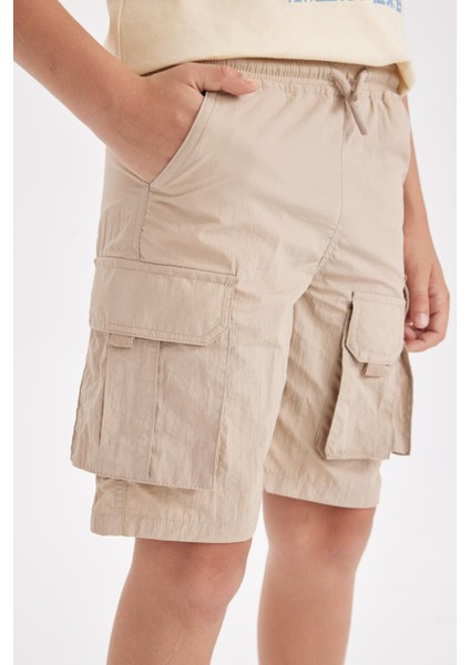 Erkek Çocuk Kargo Fit Paraşüt Şort C3527A825HS indirimleri