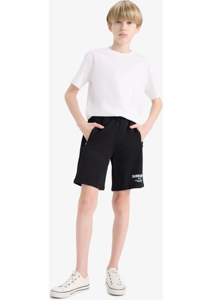 Erkek Çocuk Beli Lastikli Baskılı Şort fiyatları
