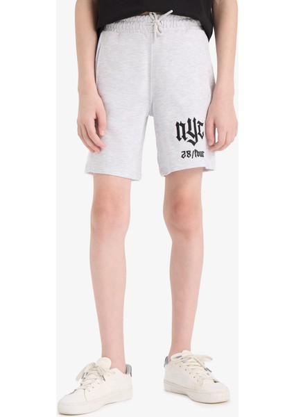 Erkek Çocuk Beli Lastikli Baskılı Şort F6418A825HS indirimleri