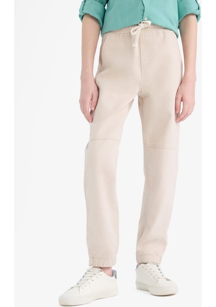 Erkek Çocuk Standart Jogger Paça Gabardin Pantolon E5037A825SP fırsatları