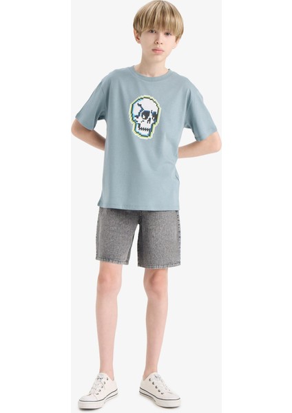 Erkek Çocuk Jean Şort D8575A825SM modelleri