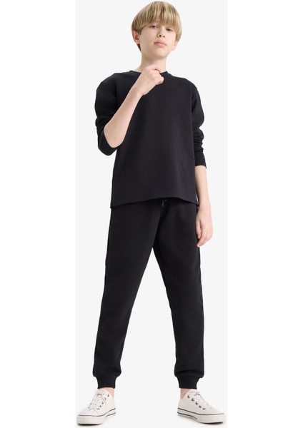 Erkek Çocuk Beli Lastikli Okul Jogger Eşofman Altı K8852A625AU modelleri