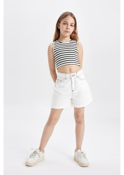 Kız Çocuk Pamuklu Şort C9300A824SM fiyatları