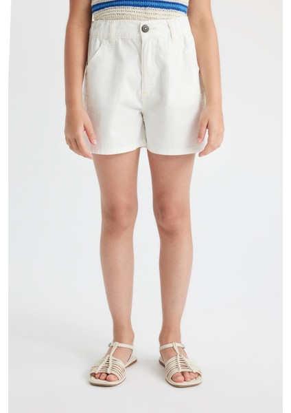 Kız Çocuk Pamuklu Şort fırsatları