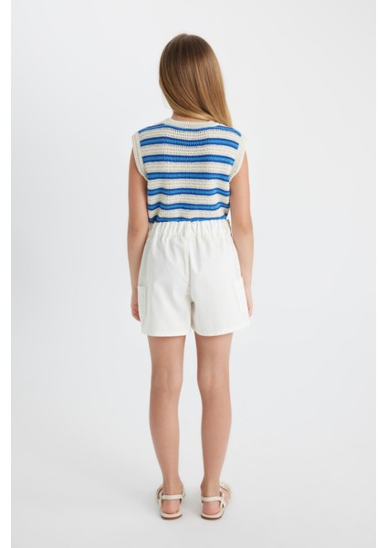 Kız Çocuk Pamuklu Şort