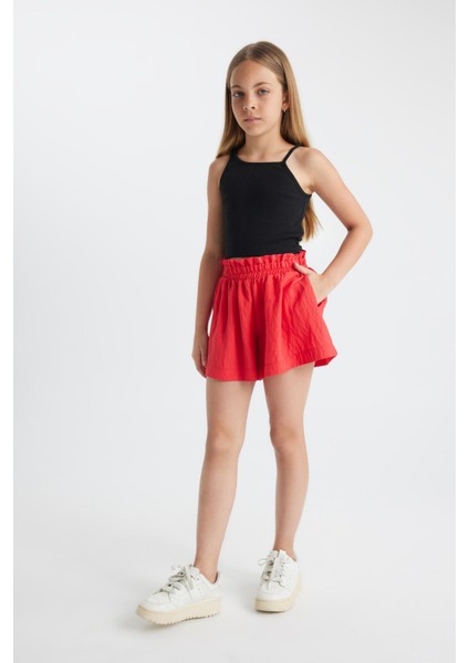 Kız Çocuk Basic Düz Şort C9298A824SM