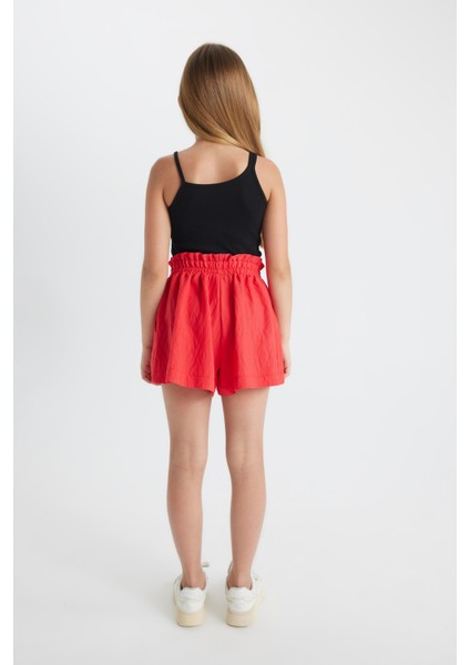 Kız Çocuk Basic Düz Şort C9298A824SM