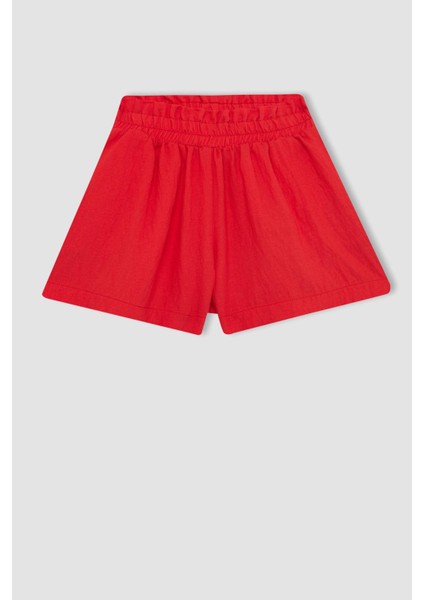 Kız Çocuk Basic Düz Şort C9298A824SM