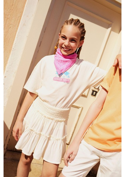 Kız Çocuk Viskon Etek E3835A825SM