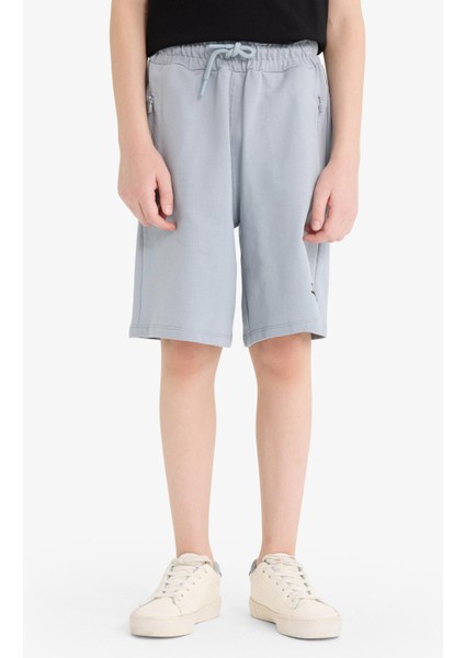 Erkek Çocuk Beli Lastikli Baskılı Şort F6434A825HS fırsatları