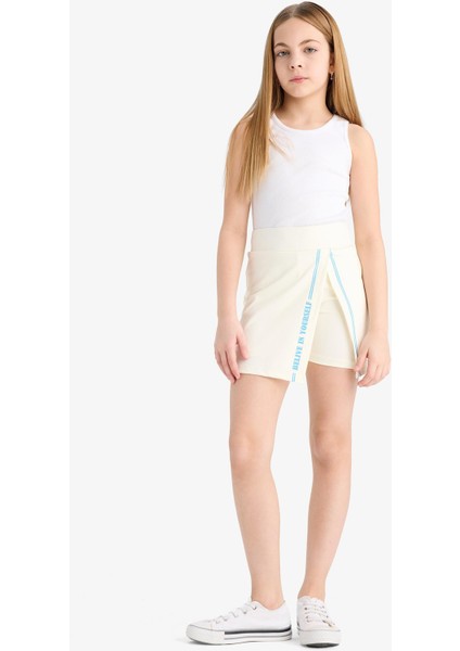 Kız Çocuk Baskılı Şort Etek E1117A825SM modelleri