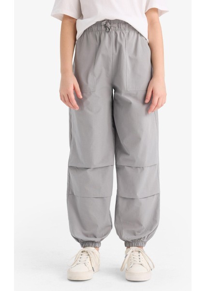 Kız Çocuk Paraşüt Jogger Paça Pantolon E0160A825SM fırsatları