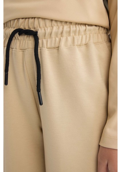 Kız Çocuk Beli Lastikli Cepli Jogger Eşofman Altı D9622A825SM indirimleri