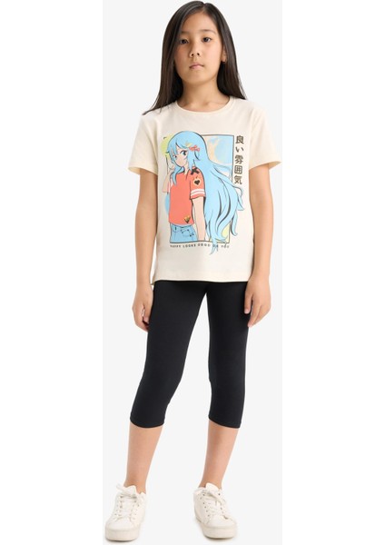 Kız Çocuk Midi Tayt B5656A825SM