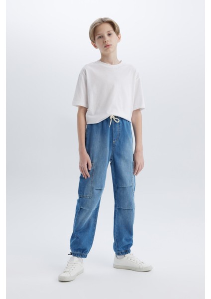 Erkek Çocuk Paraşüt Jean Pantolon D6648A825SP fiyatları