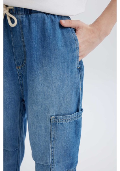 Erkek Çocuk Paraşüt Jean Pantolon D6648A825SP indirimleri