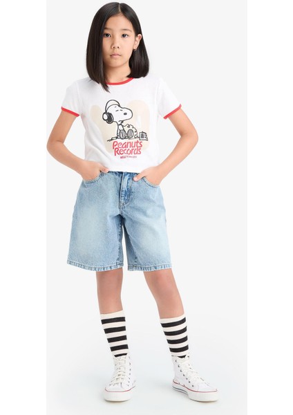 Kız Çocuk Jean Şort E1764A825HS