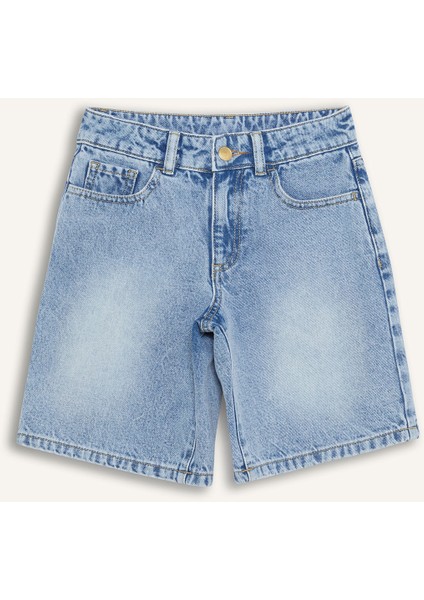 Kız Çocuk Jean Şort E1764A825HS