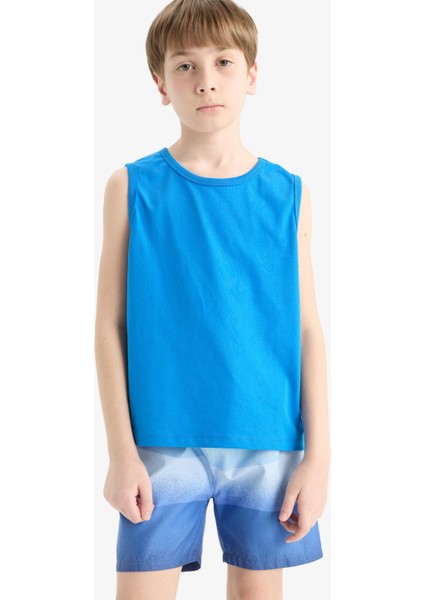 Erkek Çocuk Degrade Baskılı Deniz Şortu E7578A825HS fırsatları