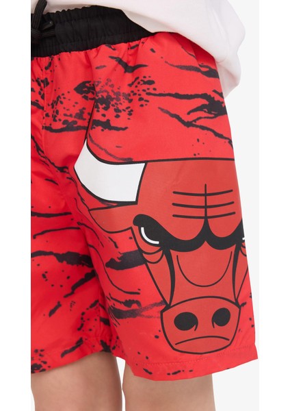 Erkek Çocuk NBA Chicago Bulls Deniz Şortu E6484A825HS