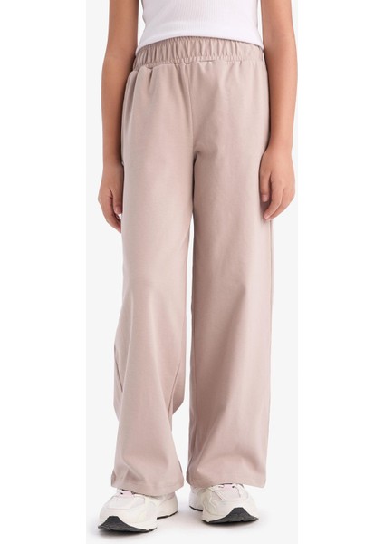 Kız Çocuk Beli Lastikli Wide Leg Geniş Paça Pantolon E1837A825SM indirimleri