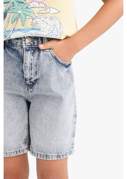 Kız Çocuk Jean Şort E6490A825SM indirimleri