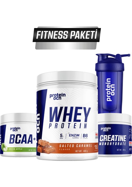 Fitness Paketi Salted Caramel Yeşil Elma