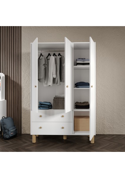Bohem Cocuk Odası Takımı Yavrulu Tamamı Mdf Beyaz fırsatları