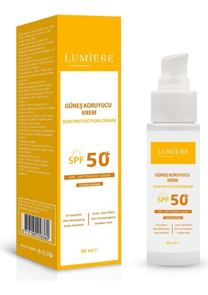 Vitamin E&C 50 SPF+ Güneş Koruyucu Krem fiyatları