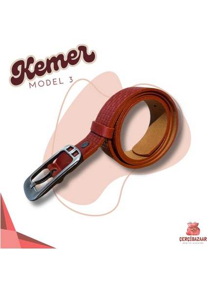 Hakiki Camız Derisi Orijinal Guard Marka Erkek Kemer modelleri