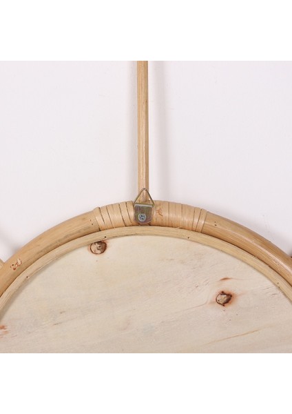Mylamp Çapa 60 X70 cm Doğal Ratttan Ayna indirimleri
