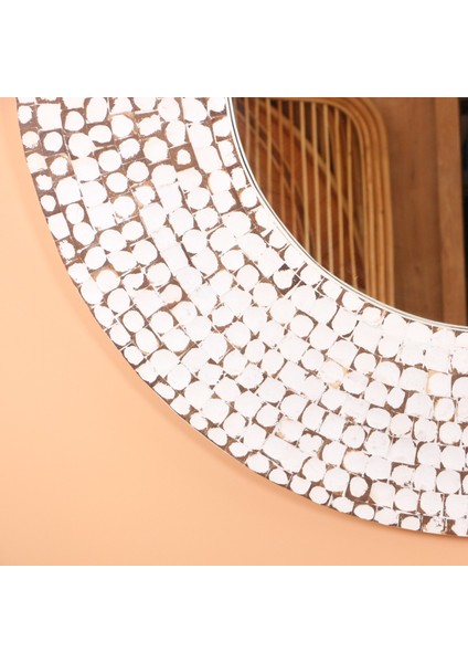 Mylamp Coconut Hindistan Cevizi Büyük Ayna 120X4 cm fırsatları