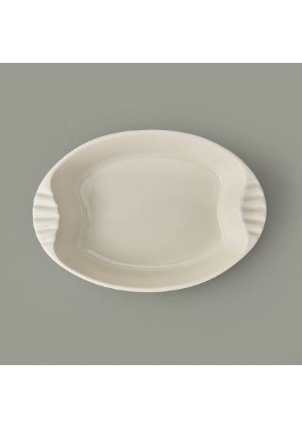 Ipek Porselen Derin Dik Fırın Kabı - Krem - 29X21 cm modelleri