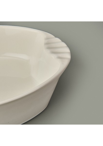 Ipek Porselen Derin Dik Fırın Kabı - Krem - 29X21 cm fırsatları