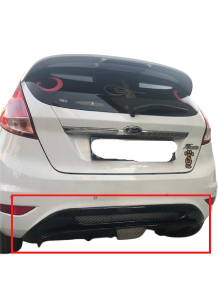 Fiesta 2009-2017 Arka Tampon Difüzör (( Boyasız ))