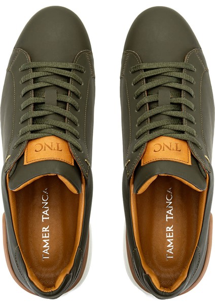 Erkek Hakiki Deri Yeşil Sneakers & Spor Ayakkabı 1133 An-01 Erk Ayk Y25 Yesıl Zuma indirimleri
