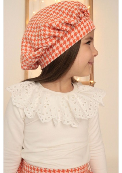 Kız Çocuk Ekru Uzun Kollu Bisiklet Yaka Fisto Detaylı 23 Nisan Body Bluz fiyatları