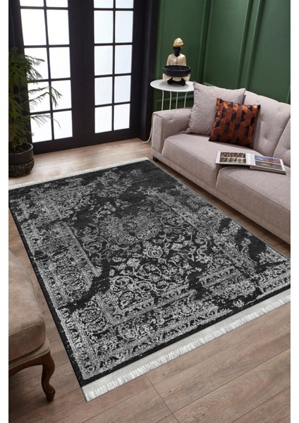 Klasik Desenli Halı Kaymaz Taban Kilim Yıkanabilir Yolluk Dot Tabanlı Salon Halısı 4112D fiyatları