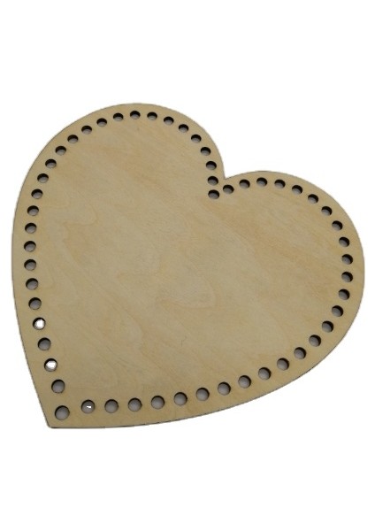 Kalp Tabanlık Delikli BEYAZ-30*30CM fiyatları