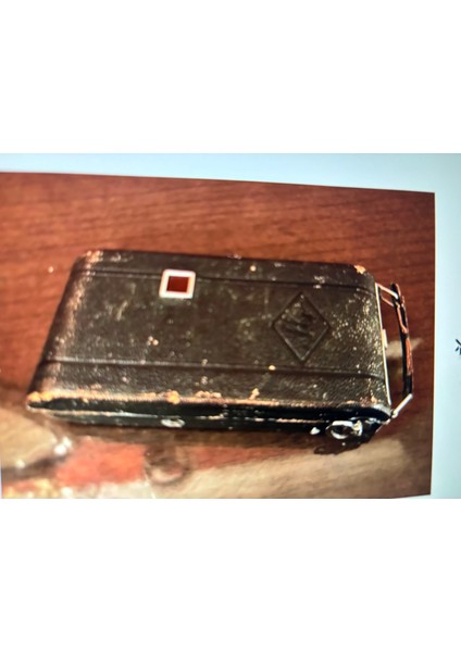 Agfa Standard Körüklü Fotoğraf Makinası Deri Kılıfında