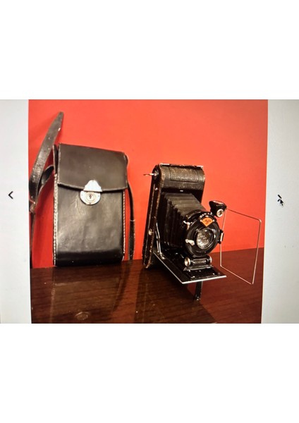 Agfa Standard Körüklü Fotoğraf Makinası Deri Kılıfında indirimleri