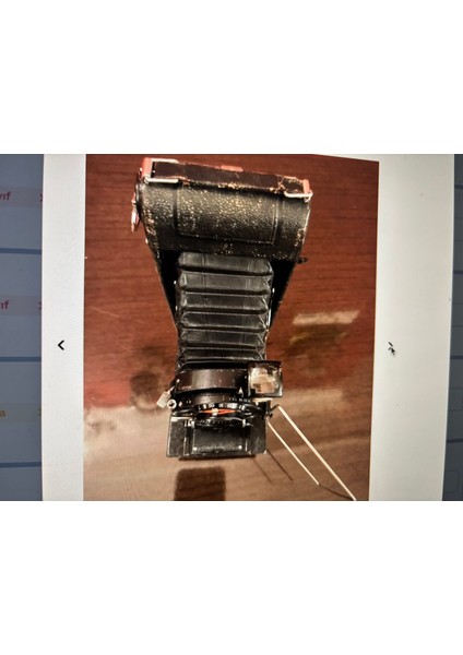 Agfa Standard Körüklü Fotoğraf Makinası Deri Kılıfında