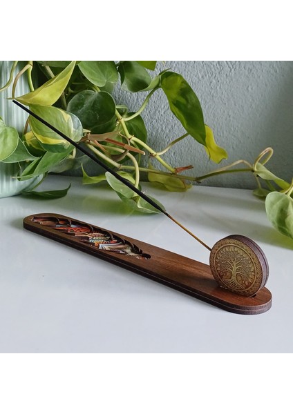 Yaşam Ağacı Detaylı 🌿 Ahşap Tütsülük