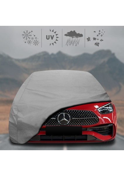 Mercedes Benz C W206 Oto Branda Su Geçirmez Miflonlu Araba Brandası Klipsli Araba Çadırı