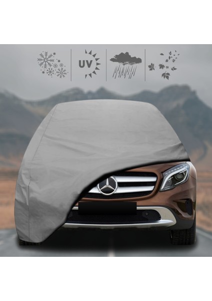 Mercedes Benz Gla X156(2013 2019) Oto Branda Su Geçirmez Miflonlu Araba Brandası Klipsli Araba Çadırı
