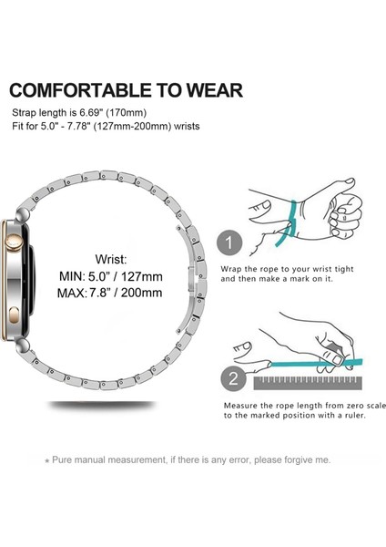 Watch Gt5 Pro 42MM / Gt5 41MM / Gt4 41MM Uyumlu 18MM Orijinal Tasarım Yüksek Kaliteli Paslanmaz Çelik Kordon fırsatları