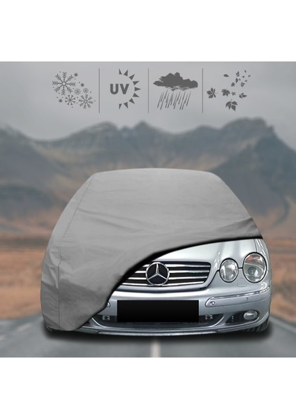 Mercedes Benz cl C215 Oto Branda Su Geçirmez Miflonlu Araba Brandası Klipsli Araba Çadırı