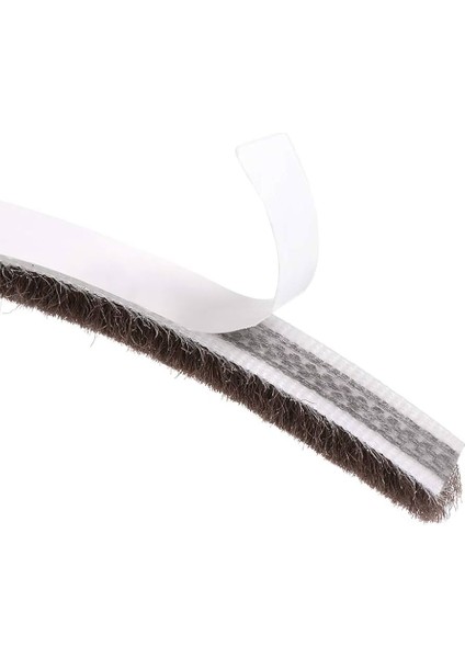 10 Metre Yapışkanlı Kıl Fitil Cam Balkon ve Alüminyum Kapı Pencere Fırça Fitili 8-10-12-15-20MM